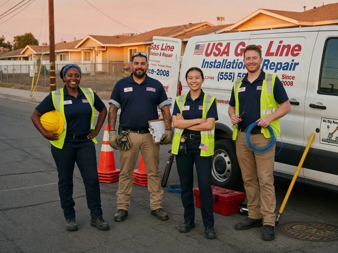 Gas Line Installation company in Bowman, ND